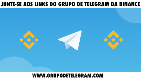Lista de links de grupos do Telegram do Binance - Grupodetelegram.com